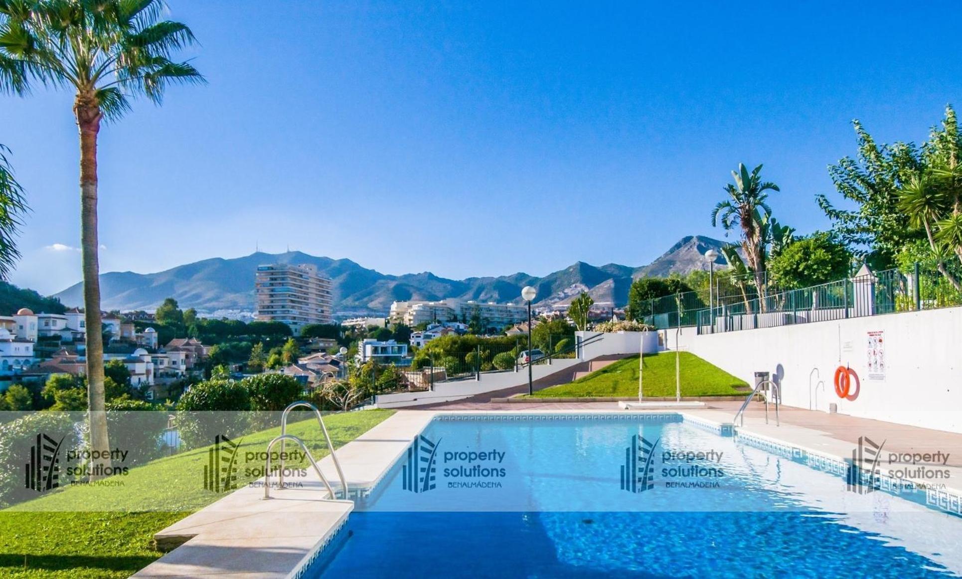 Apartamento Lomas de Mena, 21 - Ático con vistas al mar - Piscina y Barbacoa - PARKING GRATIS - EXCELENTE CONEXIÓN WIFI Benalmádena Exterior foto